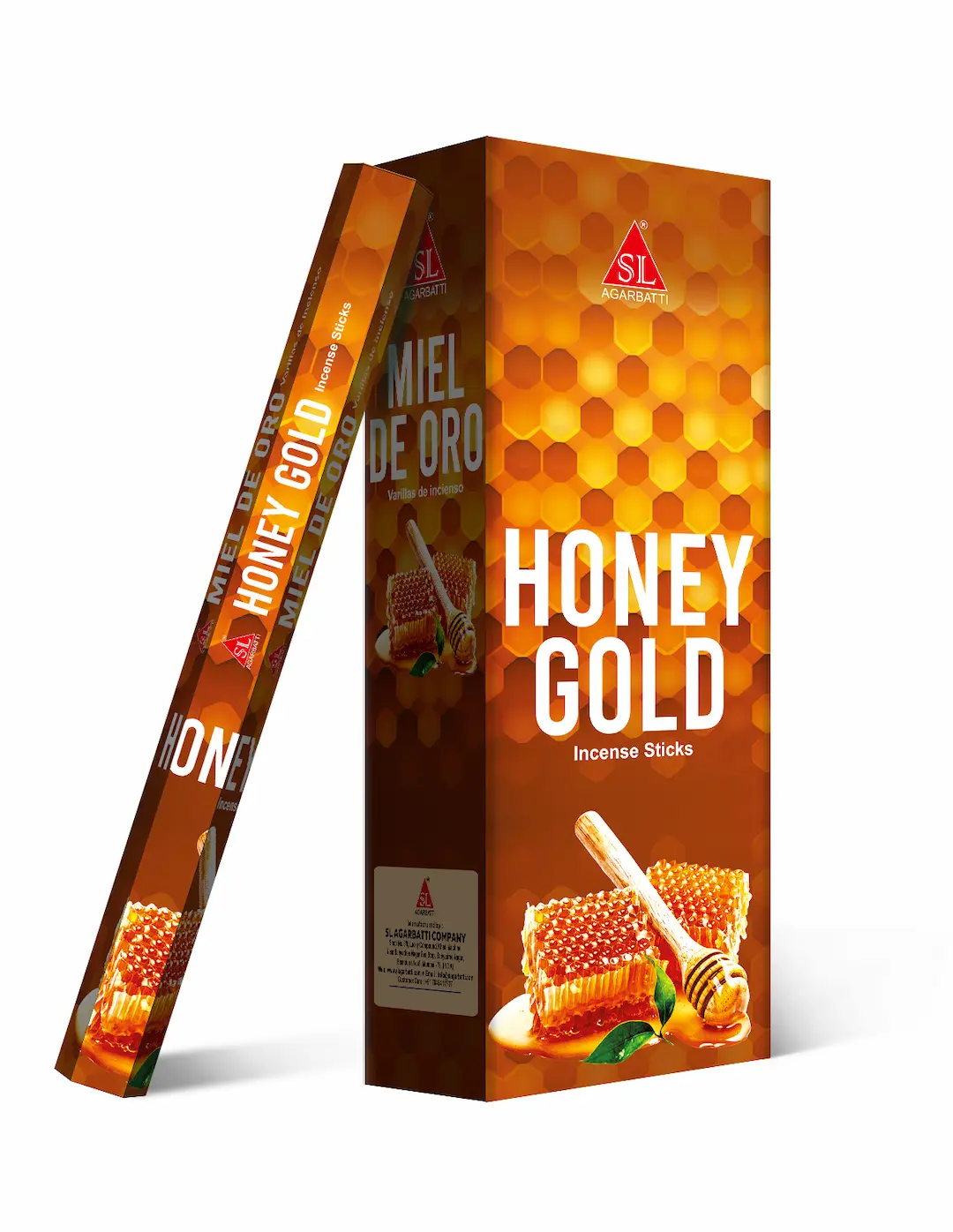 Honey Gold Hexa Incense Sticks