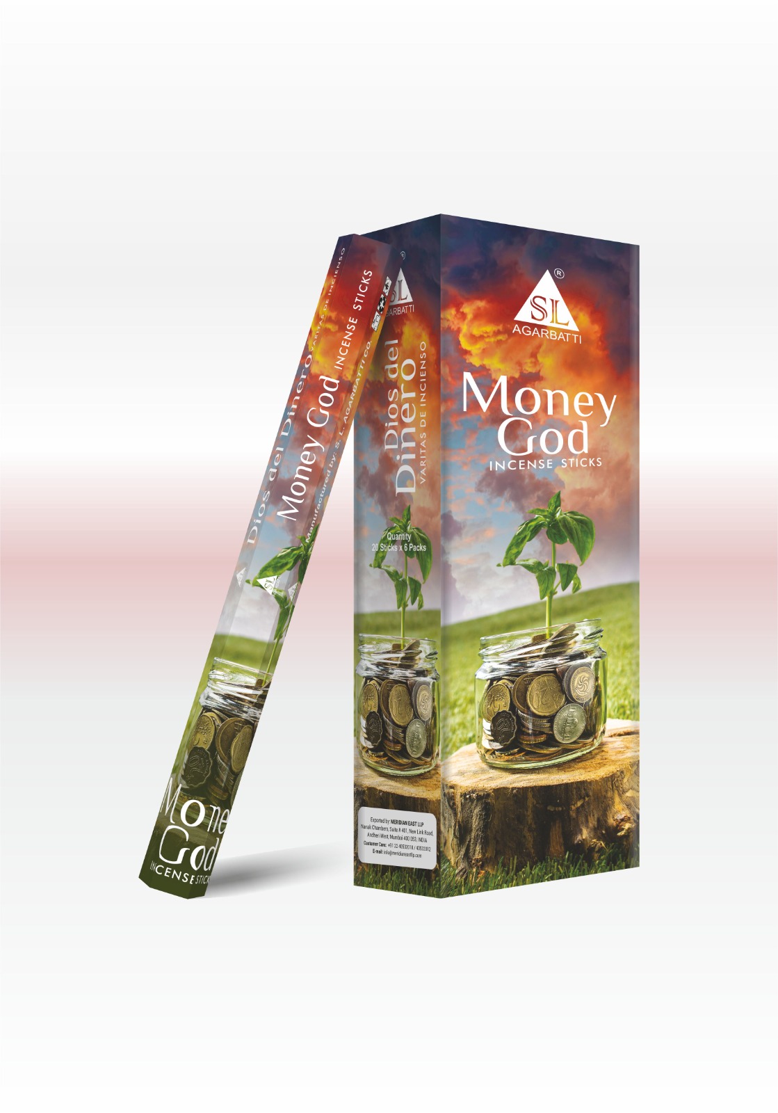Money Gold Incense Sticks